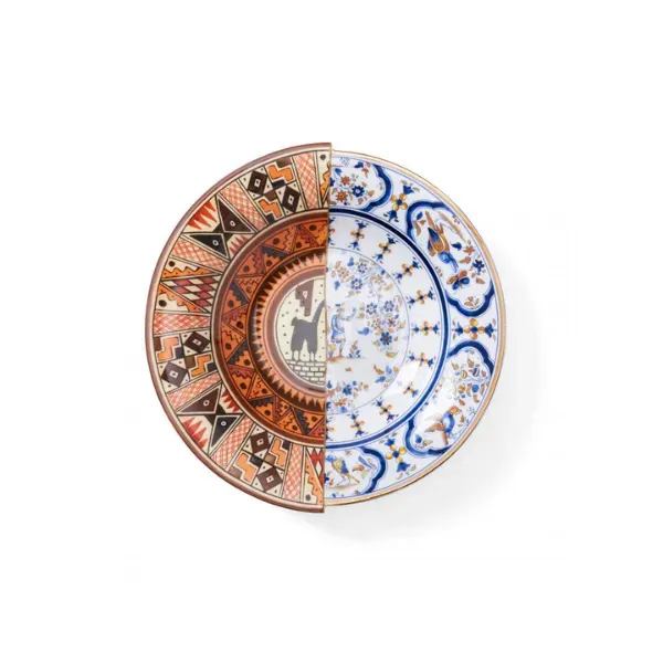 Seletti Hybrid Tula piatto fondo in bone china
