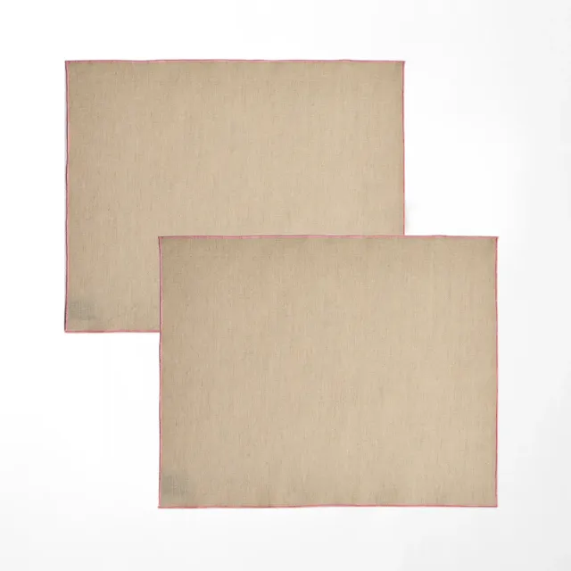 Tavola Ceramica Noemi coppia tovagliette Blu Cobalto ceramica
