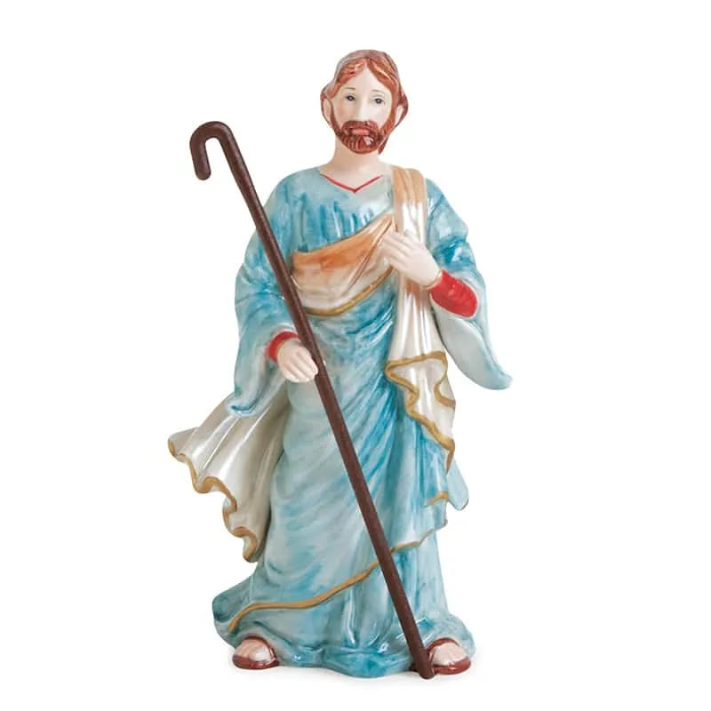 Fitz and Floyd Nativity Joseph statuina presepe 24 cm terracotta