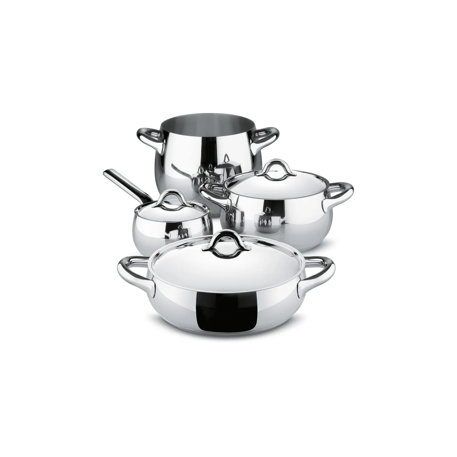 Alessi Mami casseruola 16 cm acciaio inox