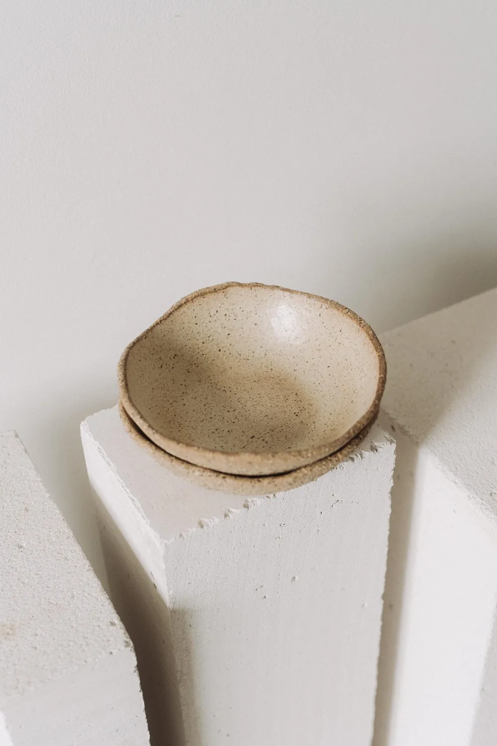 Poemi Aarde ciotola terrazzo 19 cm beige