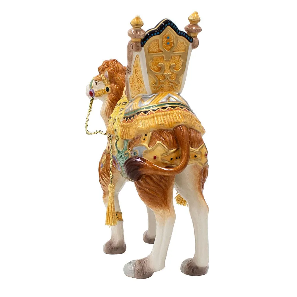 Fitz and Floyd Nativity Cammello Nubiano Statuetta 29 cm