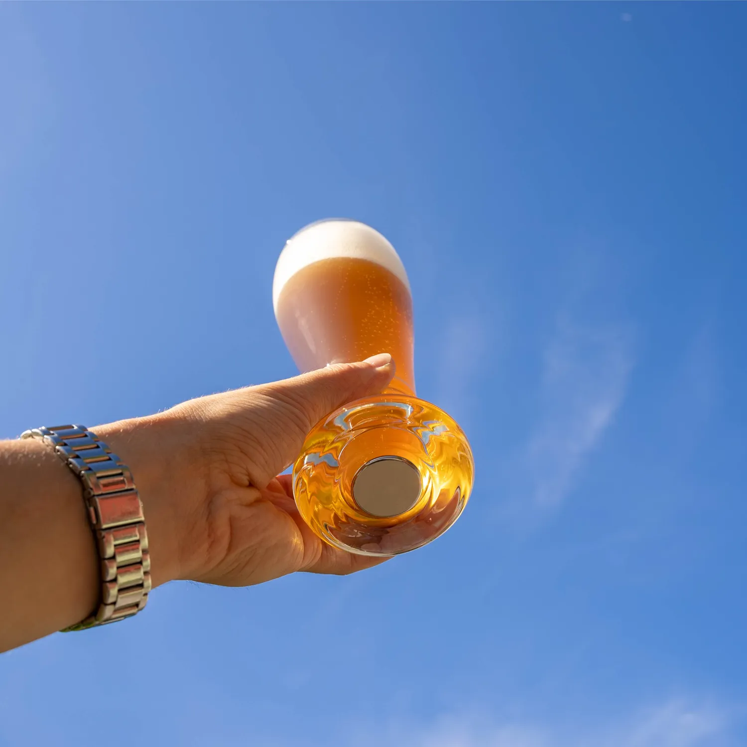 Silwy Bicchiere Magnetico da Birra Frumento in Tritan