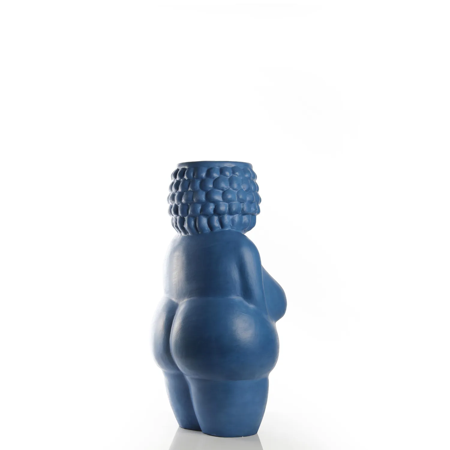 400 Gon Gisella Blu vaso terracotta blu 50 cm artigianale