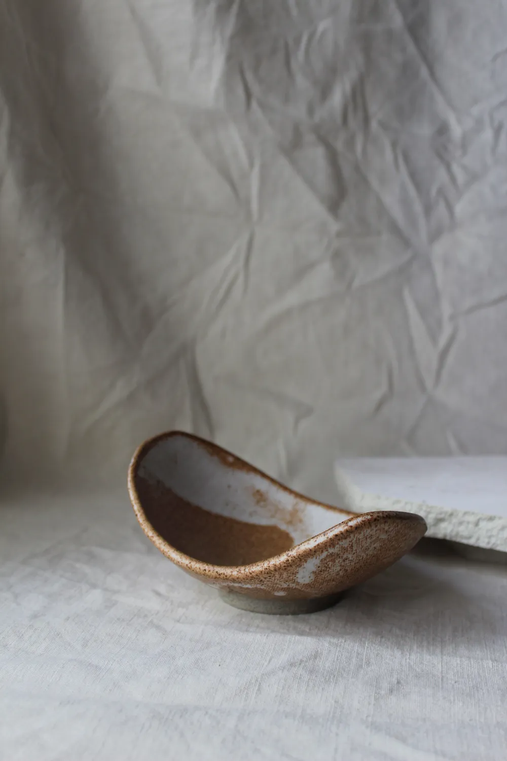 Studio Delta Pottery Peanuts ciotola gres antracite 15 cm