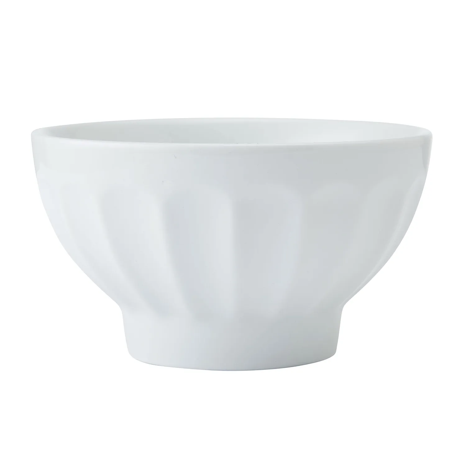 Fitz and Floyd Everyday White set 4 coppette porcellana
