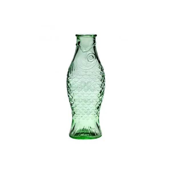 Serax Fish&Fish caraffa vetro verde chiaro aringa