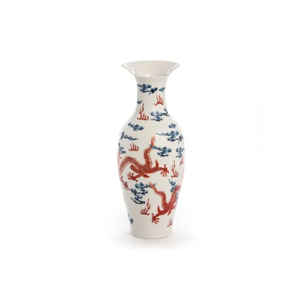 Seletti Hybrid Adelma vaso porcellana bone china