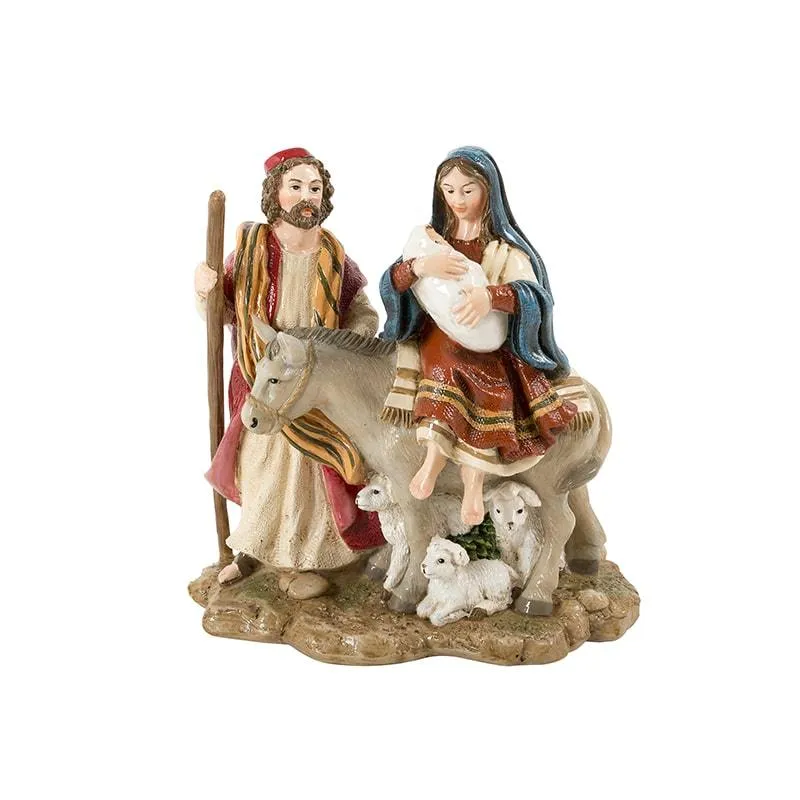 Fitz and Floyd The Journey Nativity presepe musicale 17 cm
