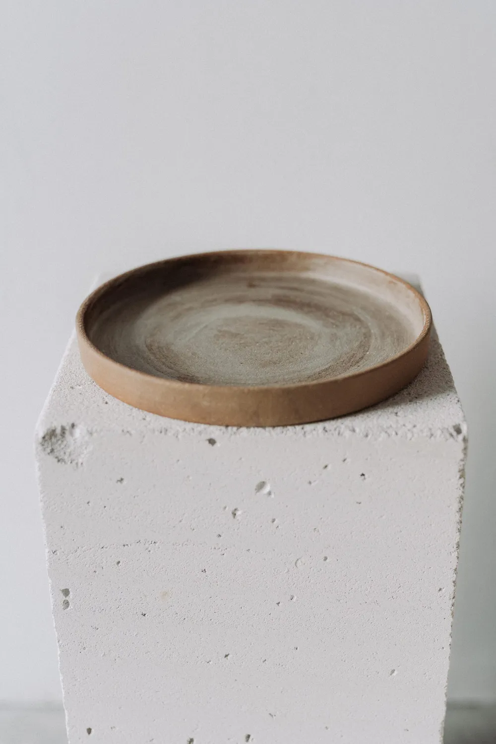 Poemi Earth piatto 22 cm terracotta