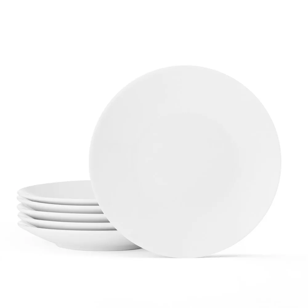 Fitz and Floyd Everyday White piattini antipasto 6 pezzi