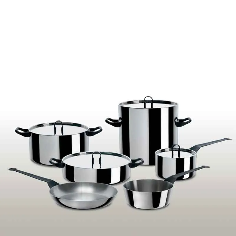 Alessi Cintura di Orione casseruola 16 cm manico lungo