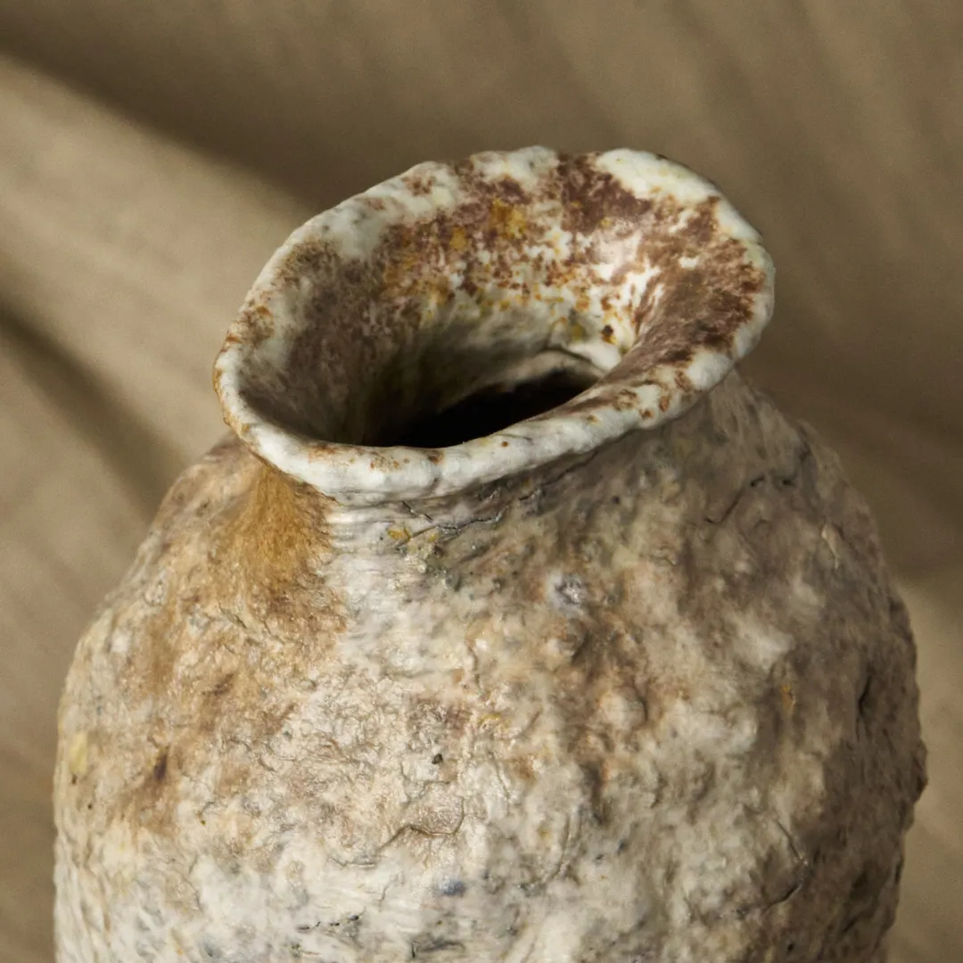 Studio Delta Pottery Woodfired bottiglia gres 29 cm