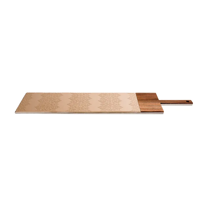 KnIndustrie In-Taglio 2 Ecru tagliere noce