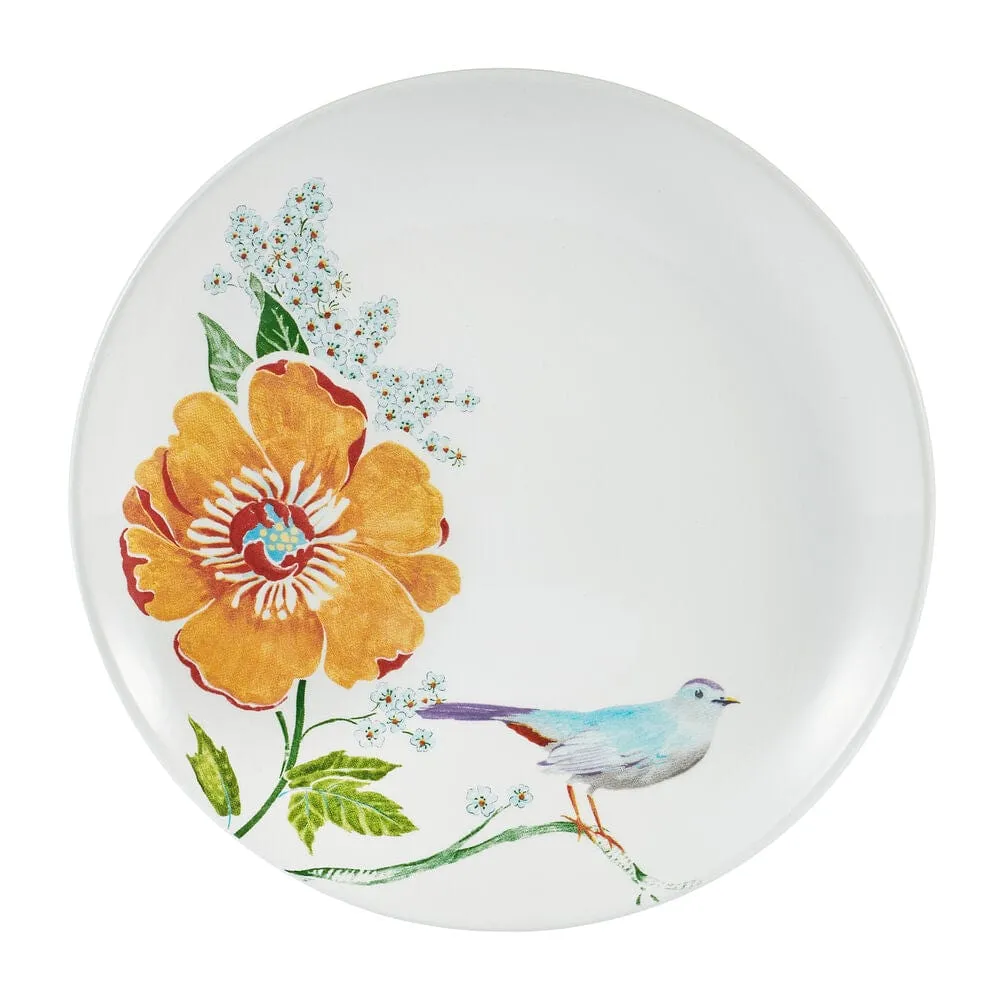 Fitz and Floyd Meadow set 4 piatti insalata fiori