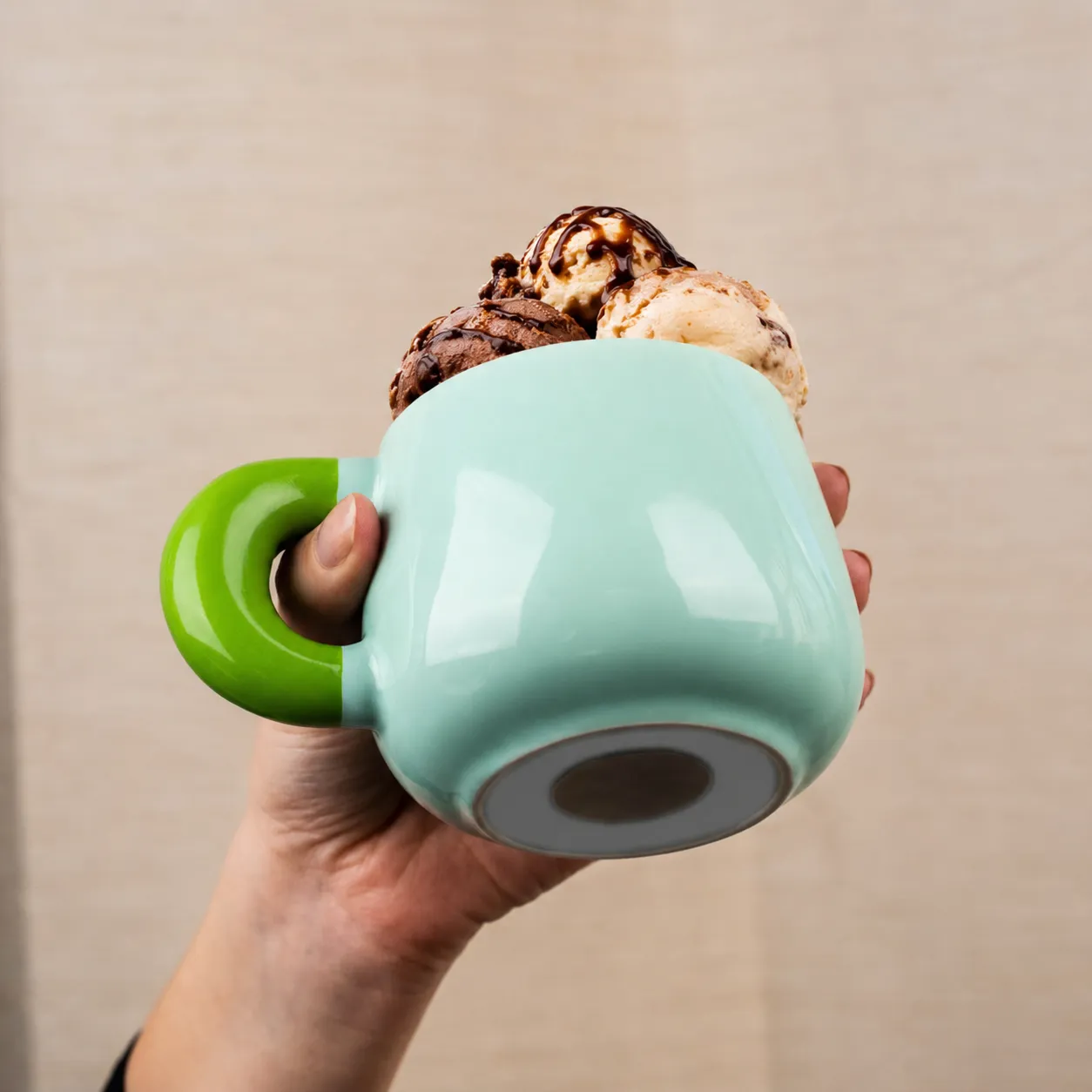 Silwy Tropical Mint tazza con manico magnetica porcellana