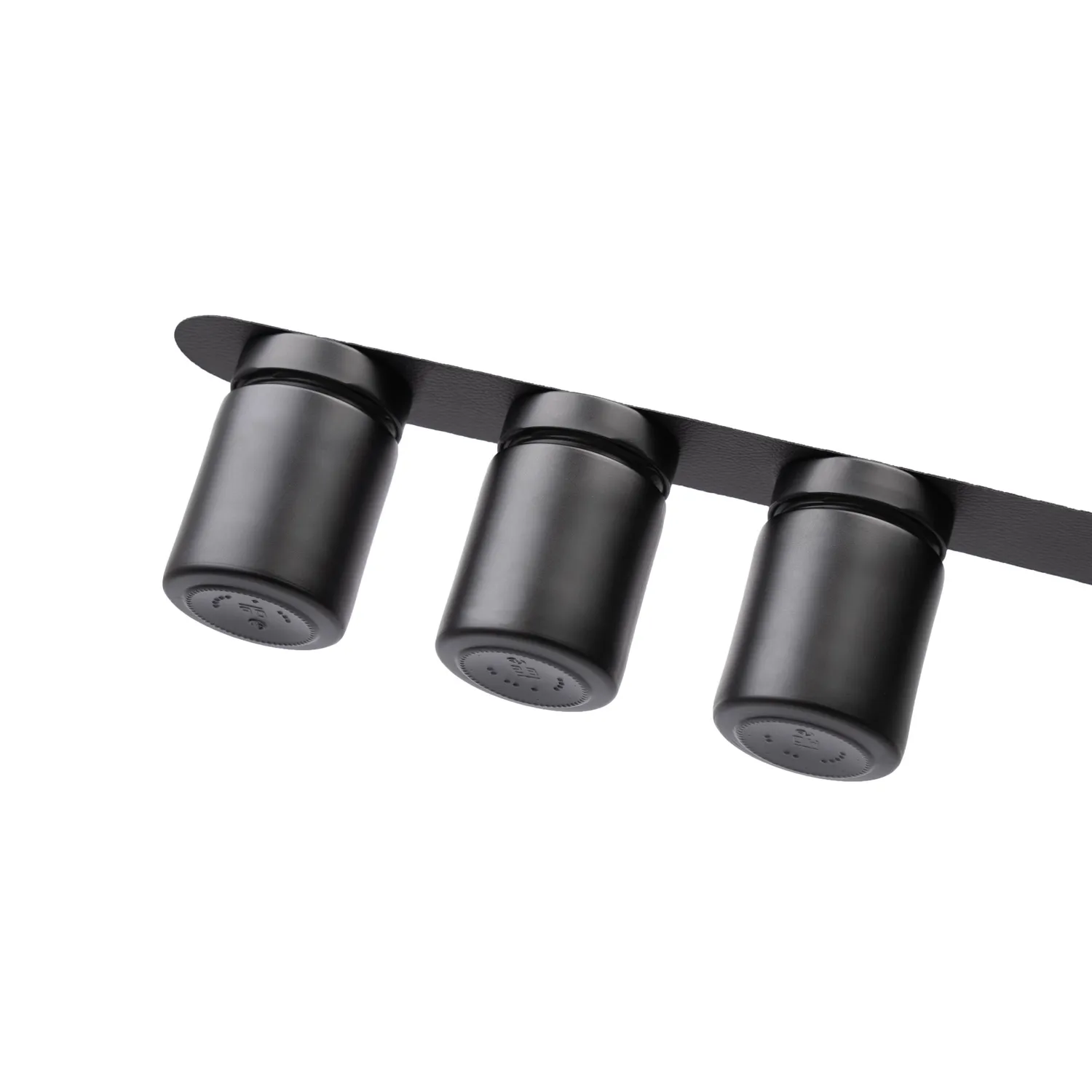 Silwy All Black barattoli magnetici 192 ml con barra nera