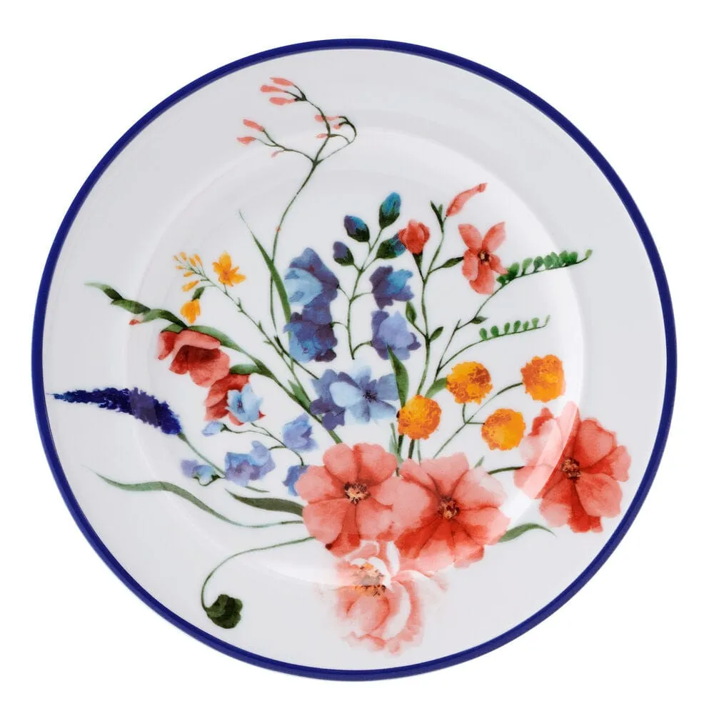 Fitz and Floyd Everyday White 4 piatti insalata 22 cm