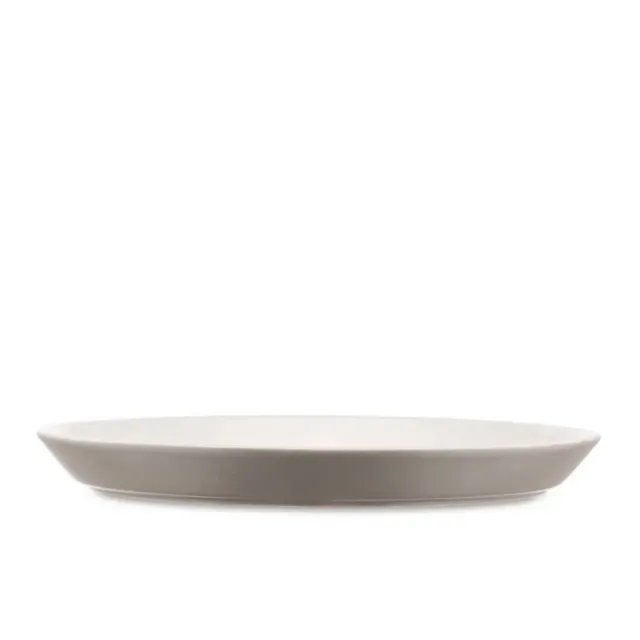 Alessi Tonale set 4 piatti piani gres cipria madrelavagna