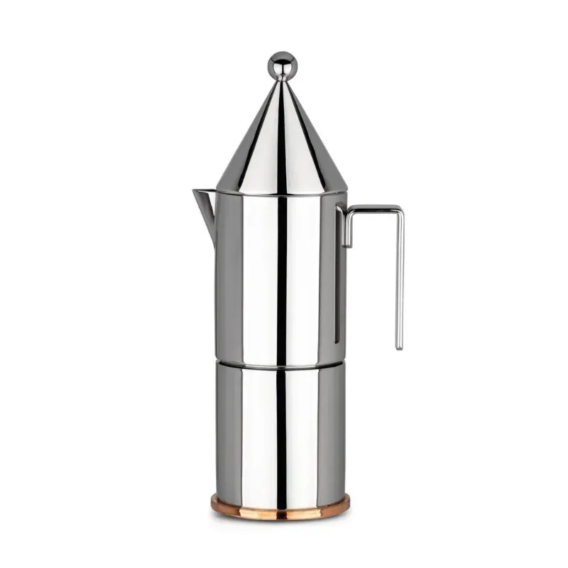 Alessi La Conica 6 tazze caffettiera acciaio