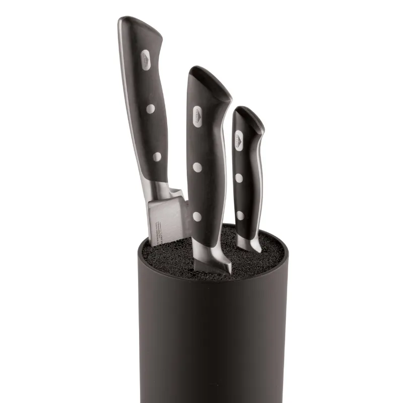 Ceppo portacoltelli silicone universale salvaspazio