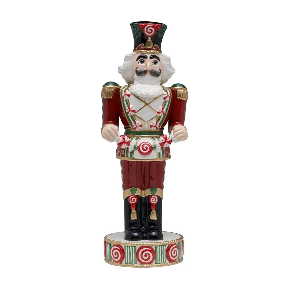 Fitz and Floyd Holiday Nutcracker Sugar Plum Prince 16.5 schiaccianoci 42 cm