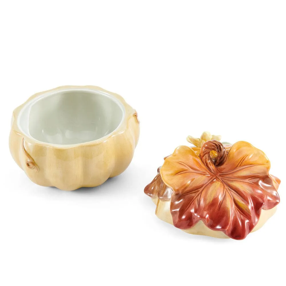 Fitz and Floyd Harvest zuppiera zucca con coperchio 500 ml