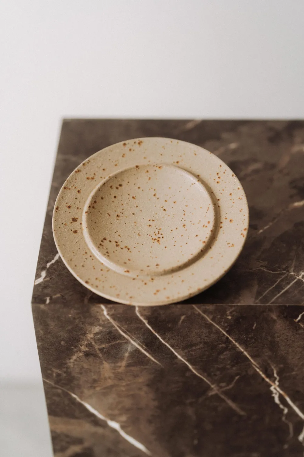 Poemi M'amuse piattino ceramica 13 cm crema