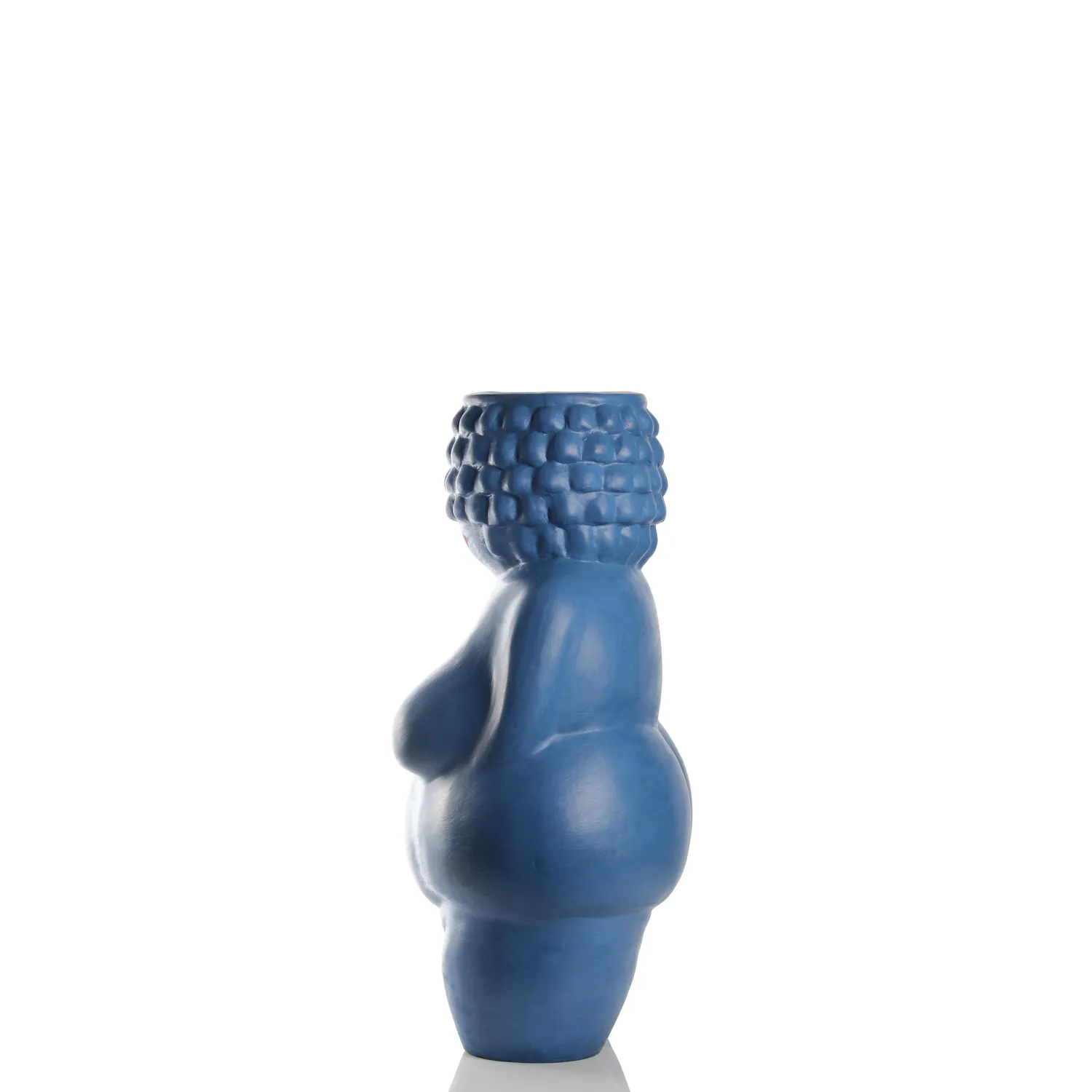 400 Gon Gisella Blu vaso terracotta blu 50 cm artigianale