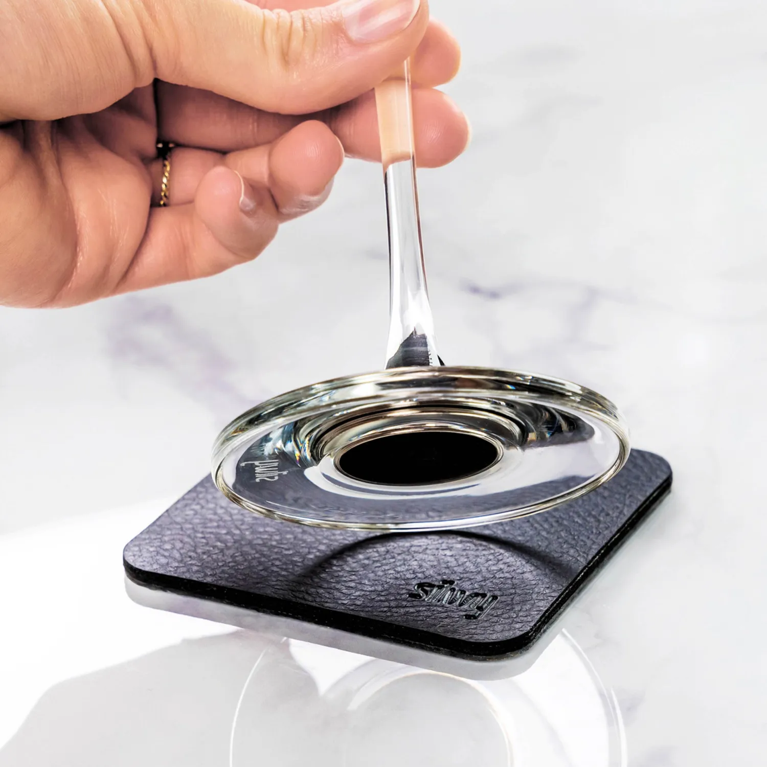 Silwy Champagne Bicchieri Magnetici Cristallo Tritan 2 Pezzi
