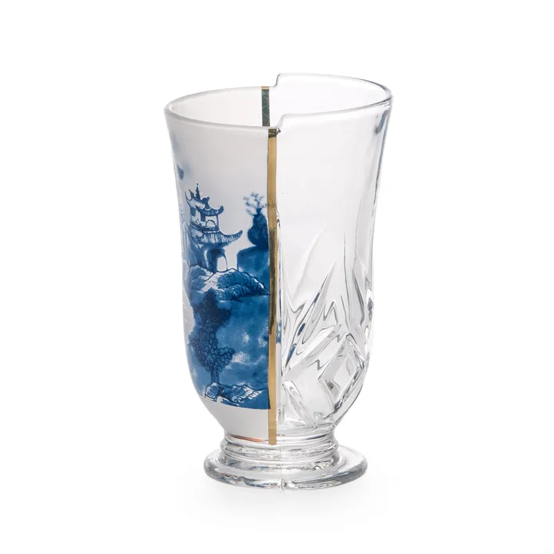 Seletti Hybrid Clarice set 3 bicchieri cocktail vetro