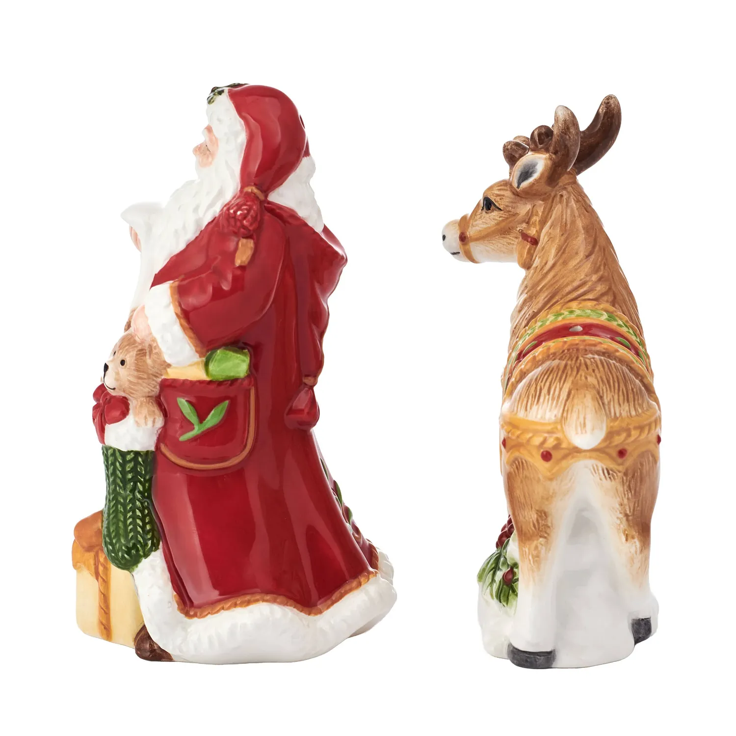 Fitz and Floyd Santa's Gift set sale e pepe Babbo Natale