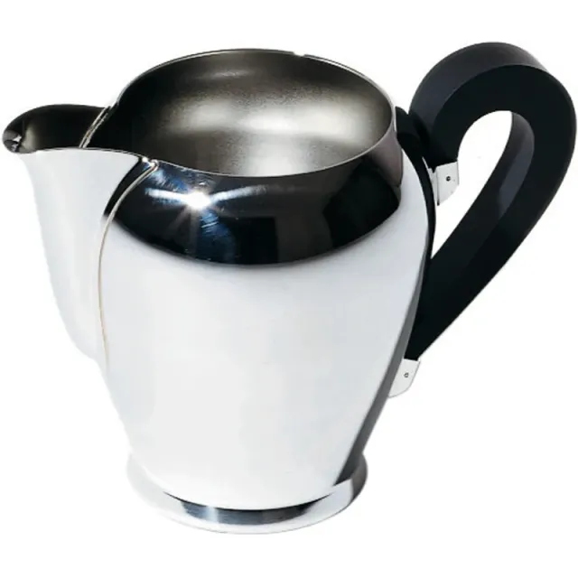 Alessi Bombè lattiera acciaio inox design 1945