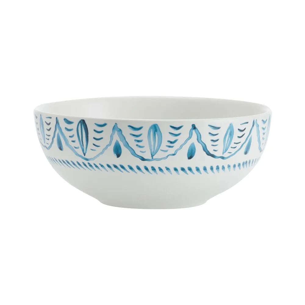 Fitz and Floyd Sicily Blue ciotola zuppa stoneware 26 oz