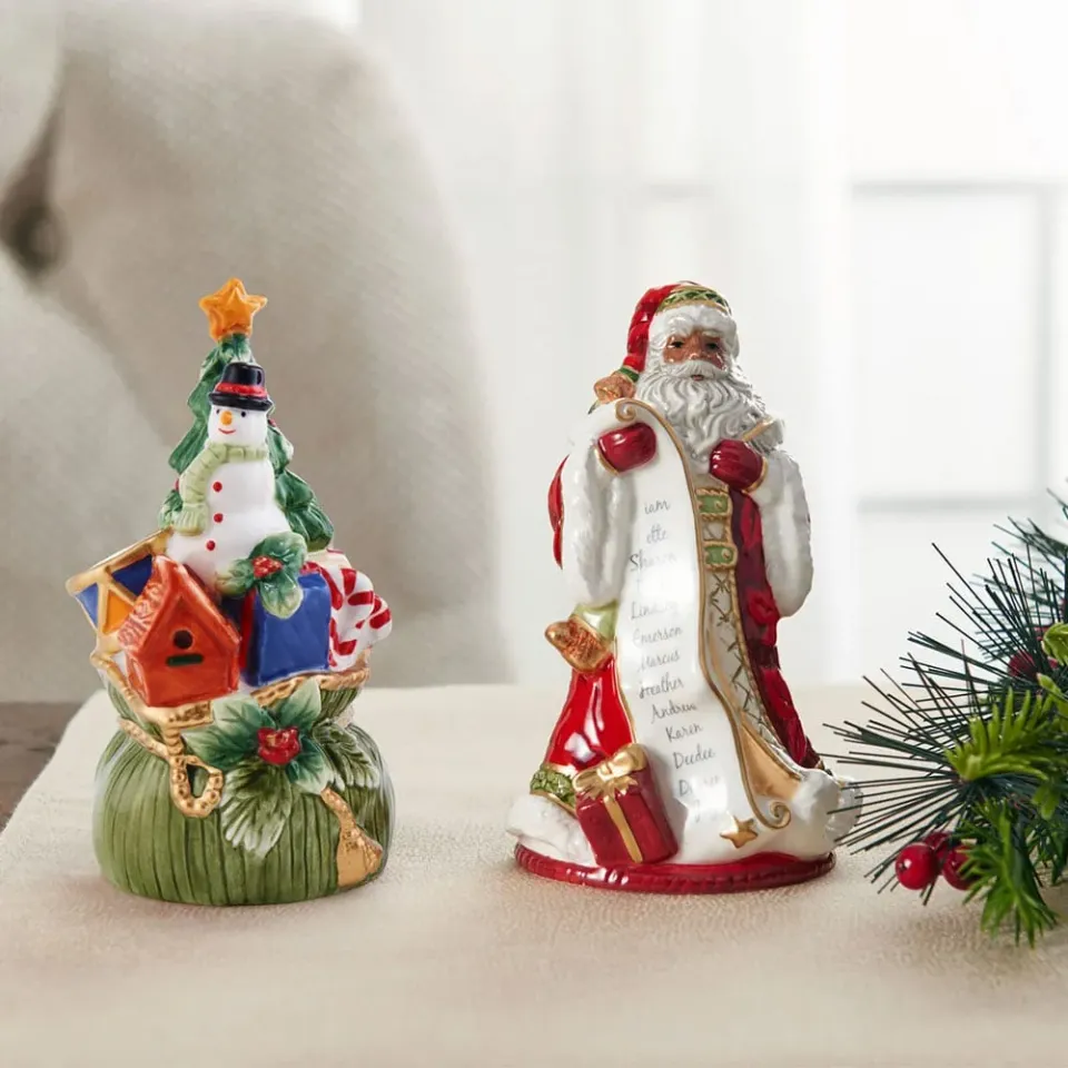 Fitz and Floyd Holiday Home set sale e pepe Santa