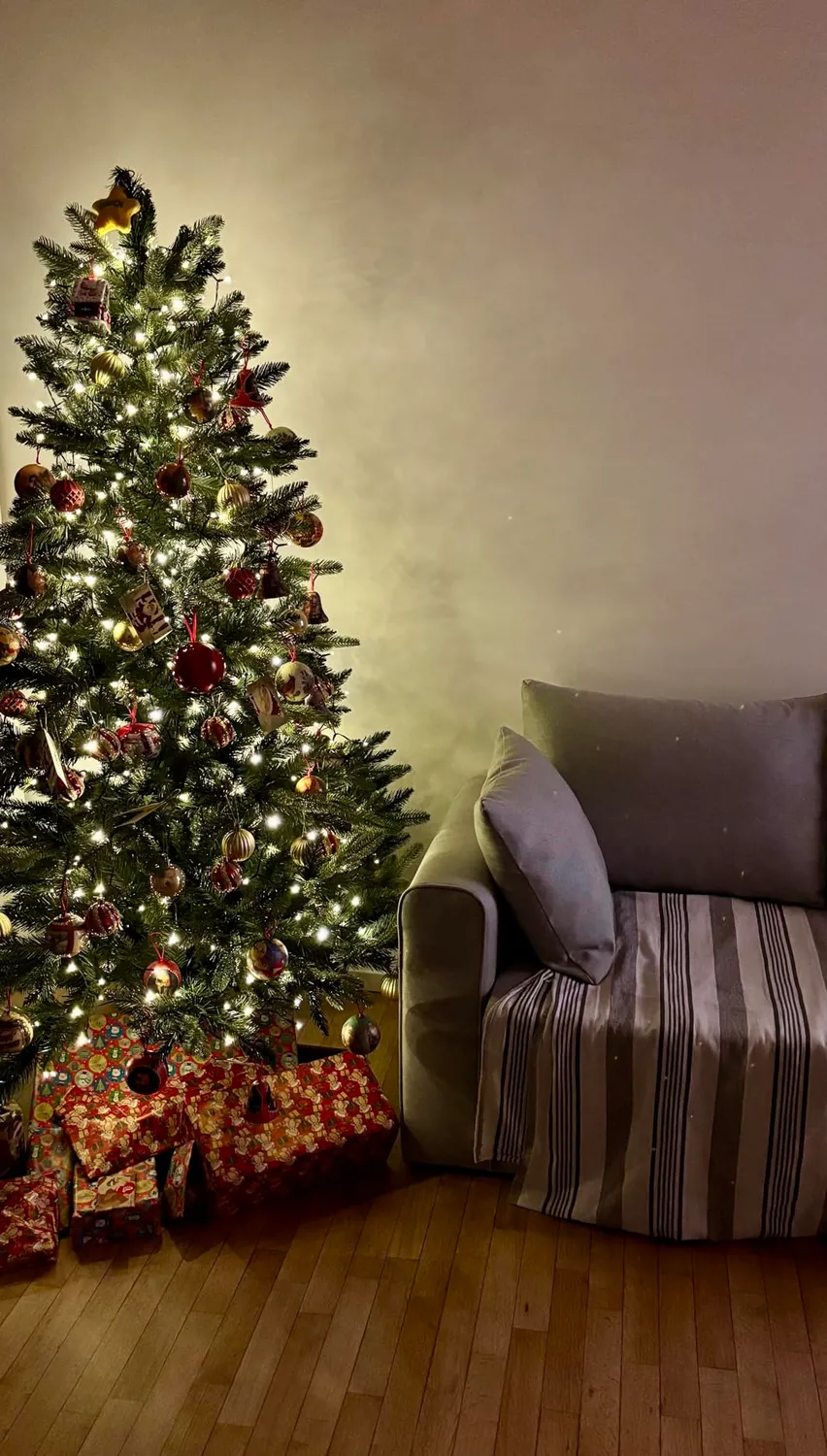 Pure Living albero di Natale artificiale 180 cm realistico