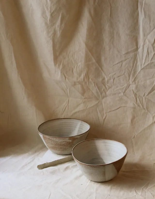 Studio Delta Pottery Ramen Bowl ciotole gres coppia opache