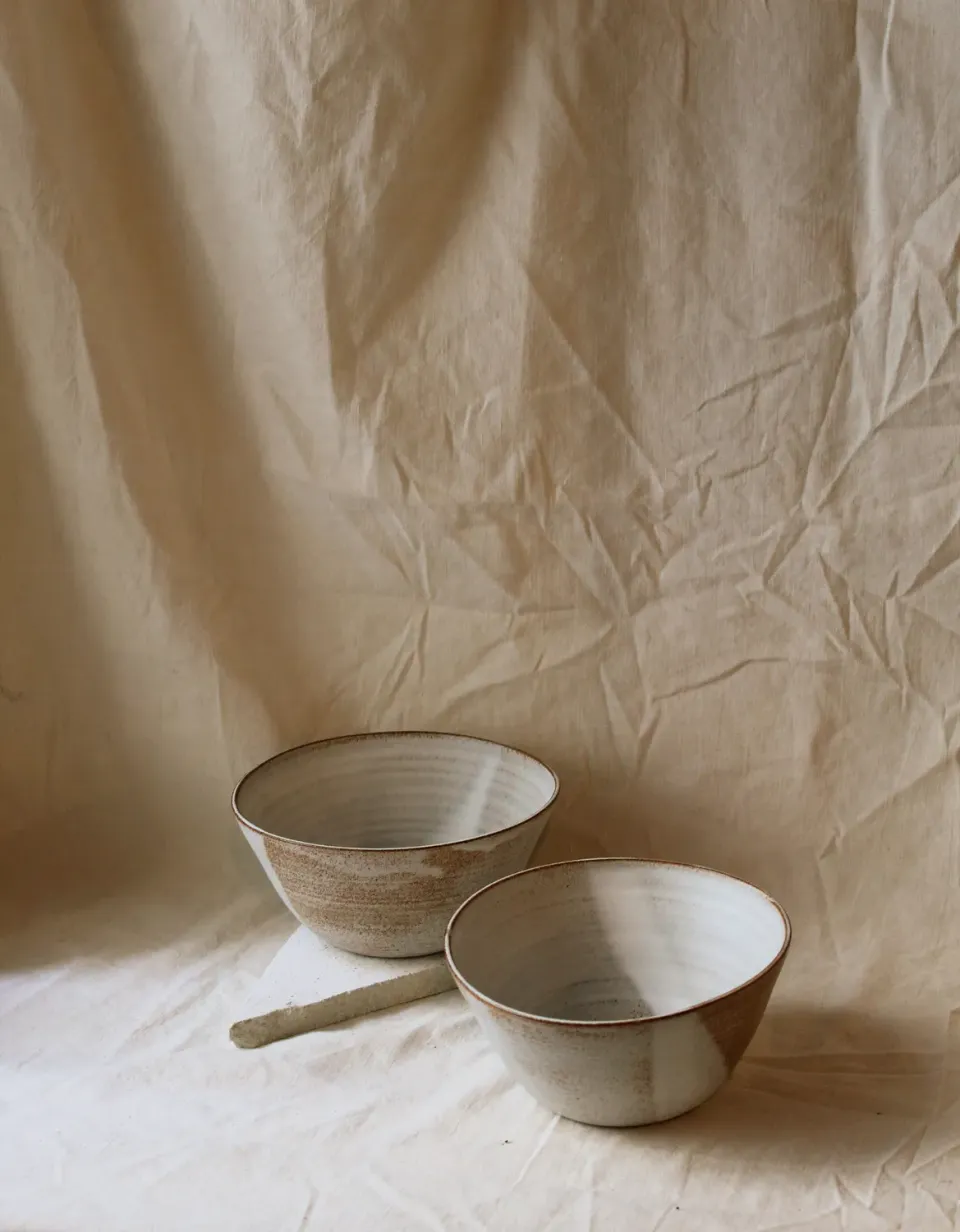 Studio Delta Pottery Ramen Bowl ciotole gres coppia opache