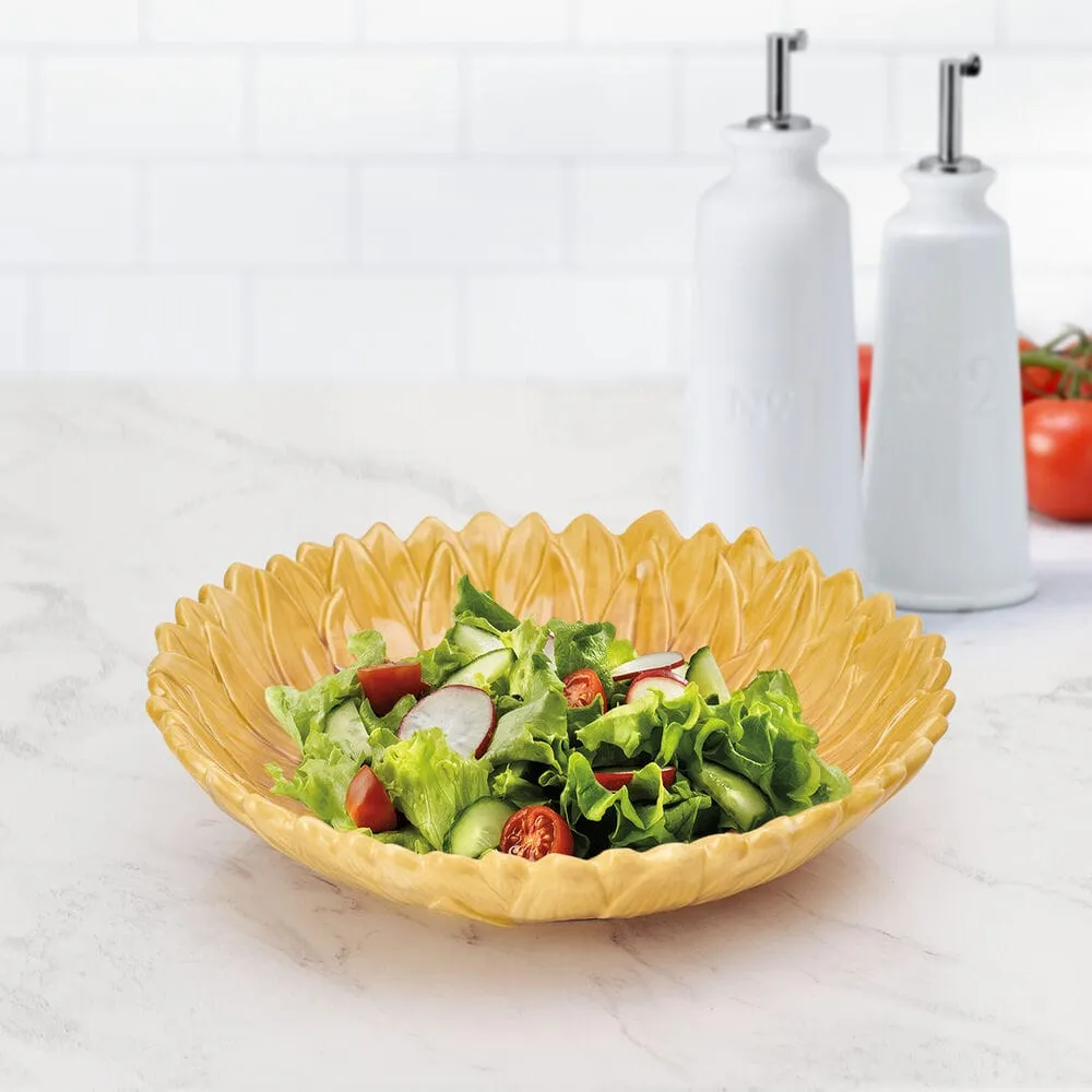Fitz and Floyd Provence Sunflower ciotole pasta 2 pezzi girasole