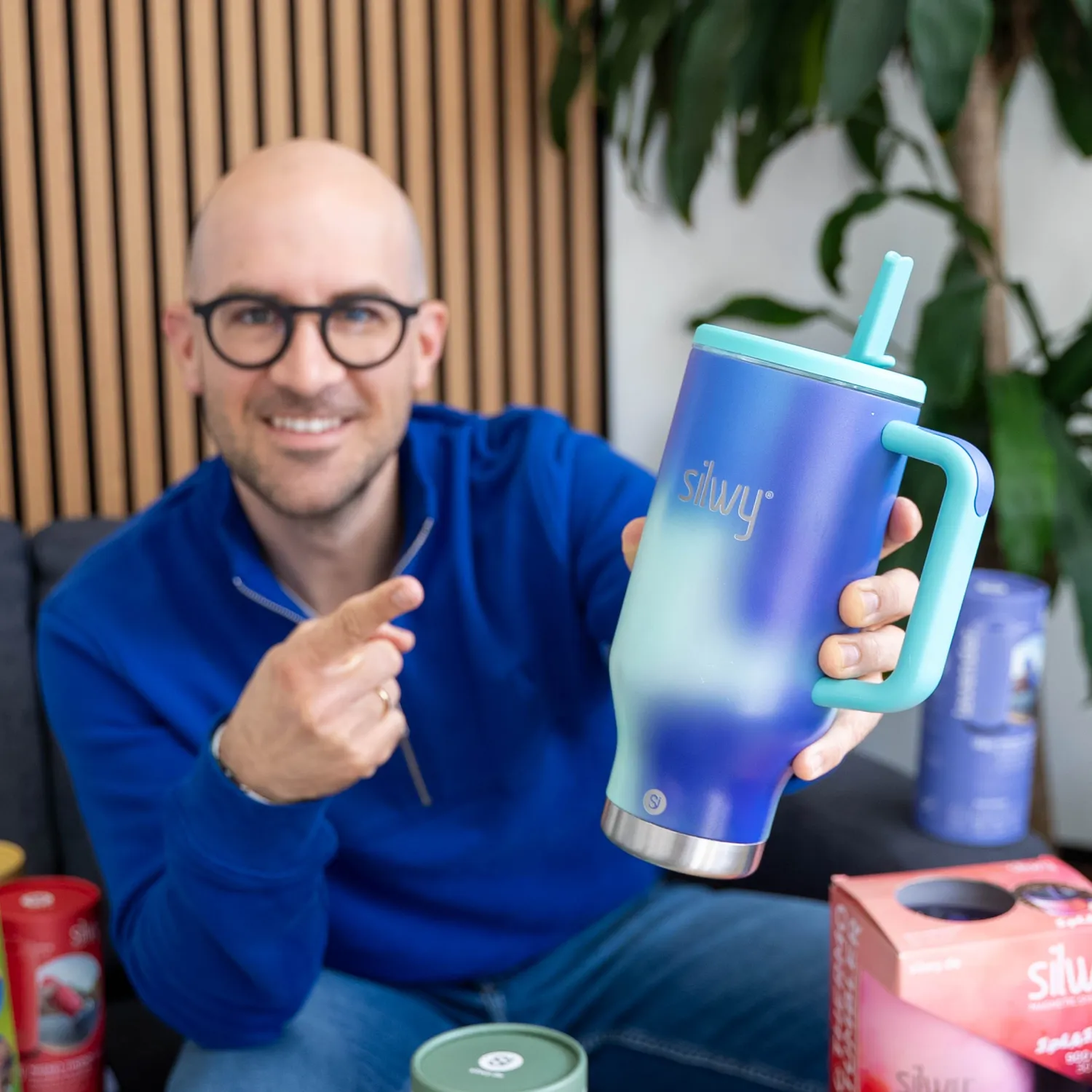 Silwy Ocean thermo tumbler Migliore Papà 900 ml