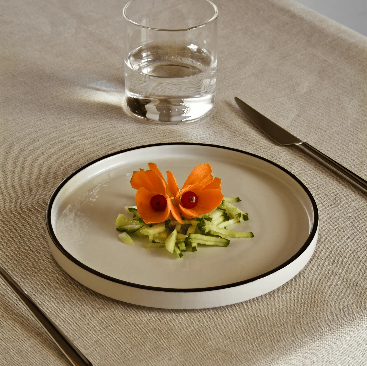 Tavola Ceramica Gigi piatto frutta Blu denim ceramica