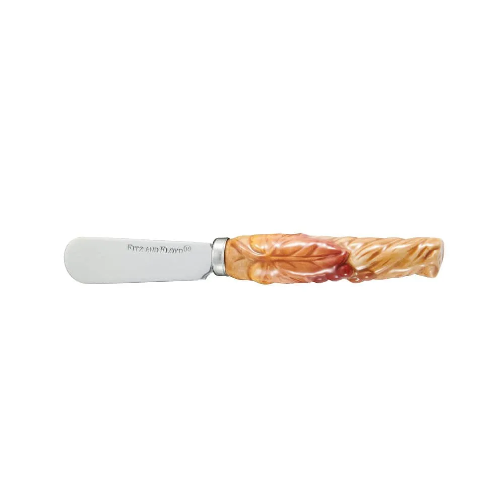 Fitz and Floyd Harvest piatto snack foglia con spargitore