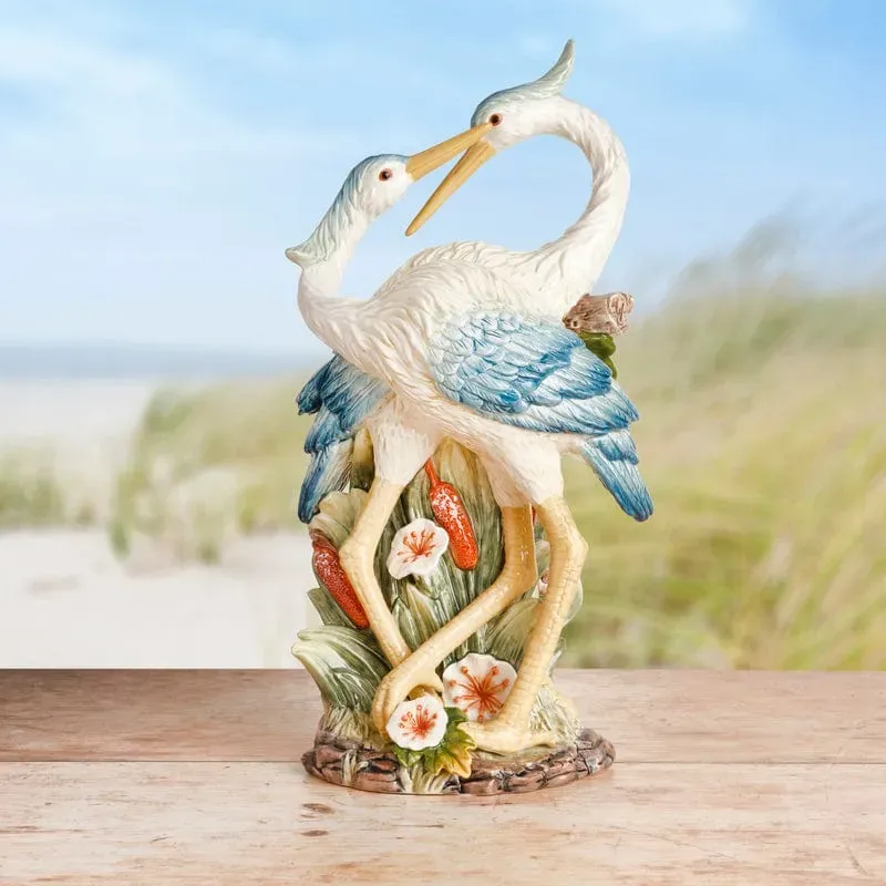 Fitz and Floyd Coastal Companions statuetta uccelli 41 cm