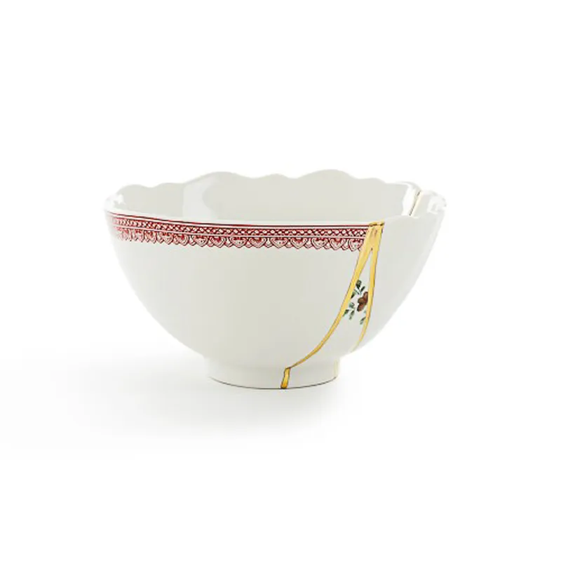 Seletti Kintsugi Coppetta 1 porcellana oro