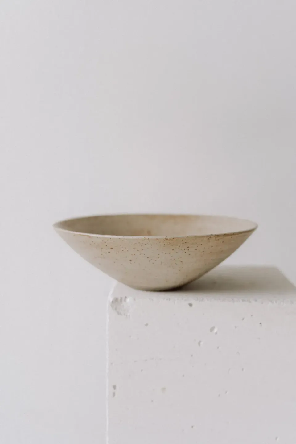 Poemi Earth ciotola ceramica 26 cm crema naturale