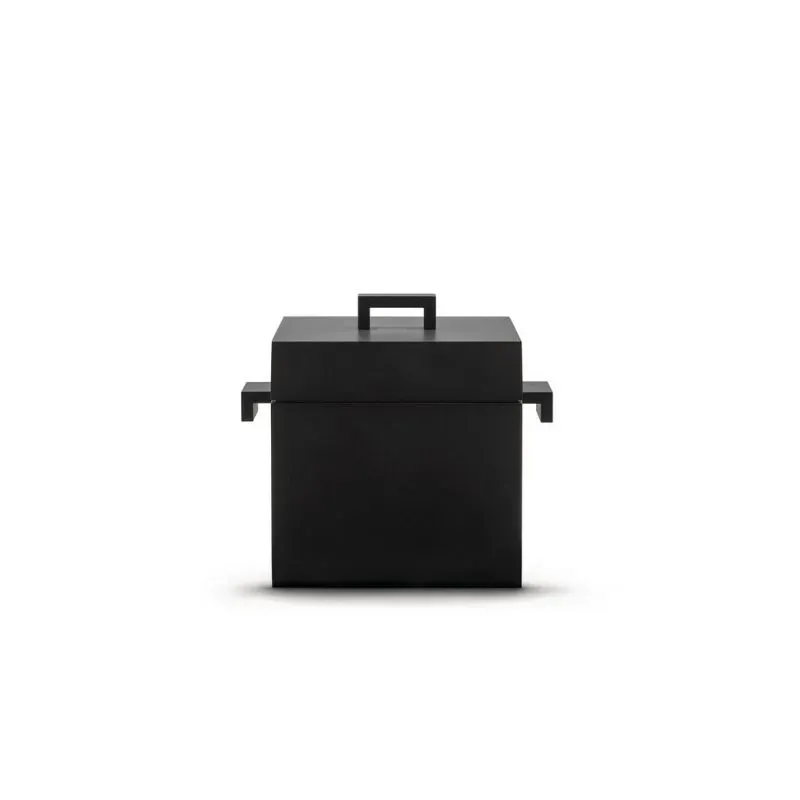 Alessi La Cubica cocotte acciaio cubica