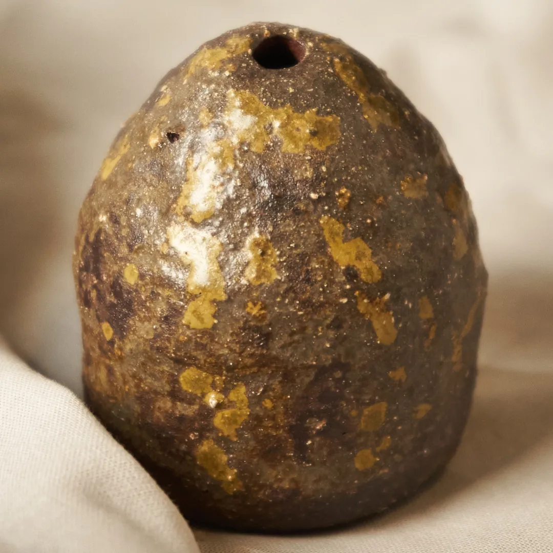 Studio Delta Pottery Umbral micro vaso argilla selvatica 7 cm