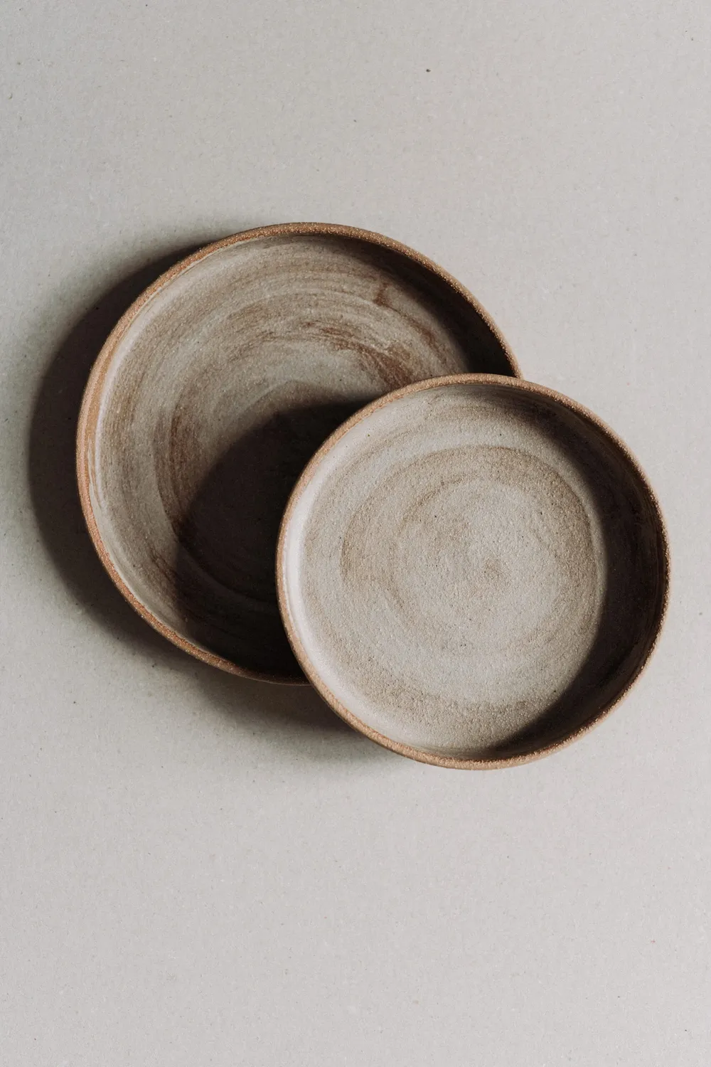 Poemi Earth piatto 22 cm terracotta