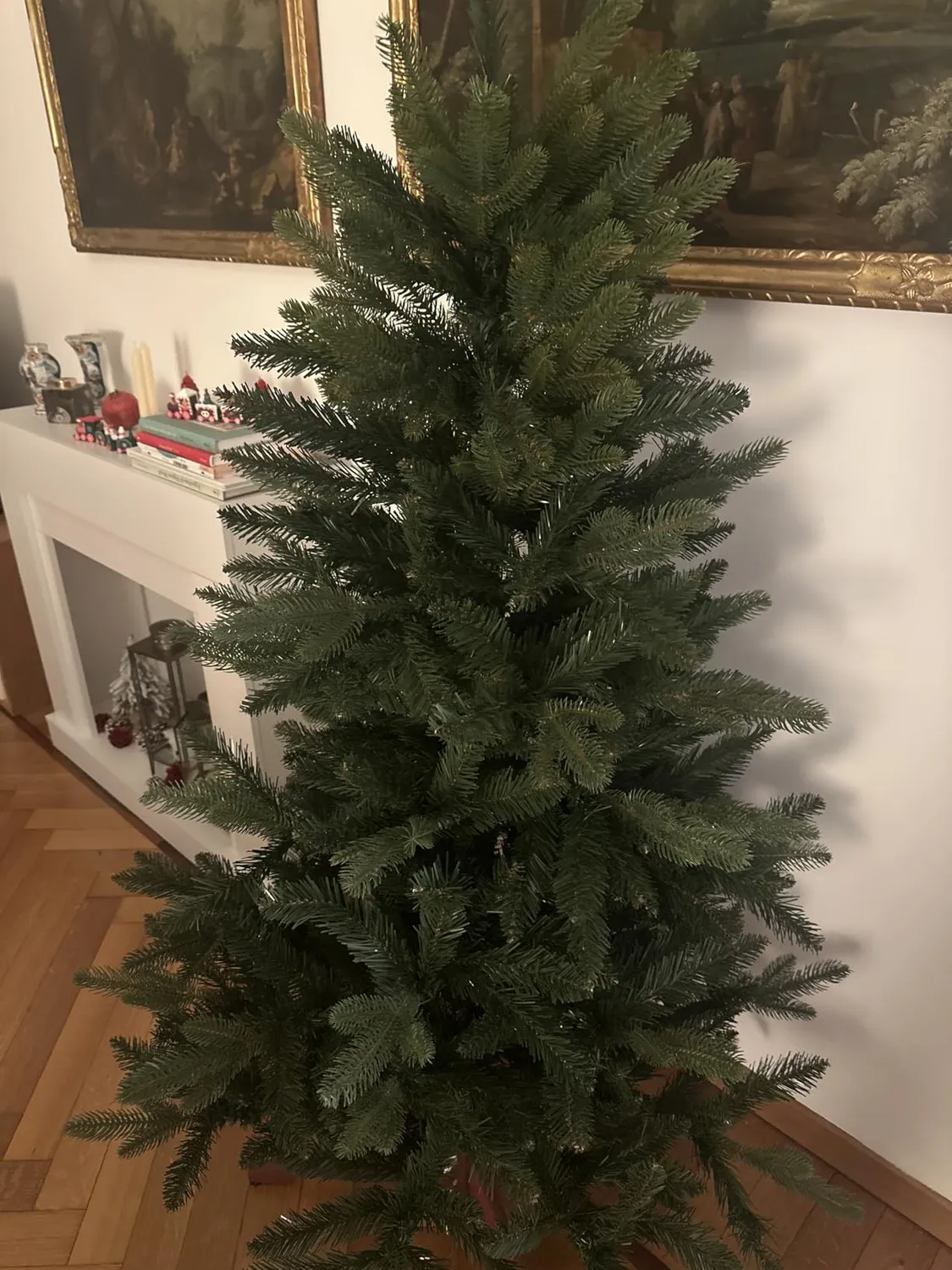 Pure Living albero di Natale artificiale 180 cm realistico