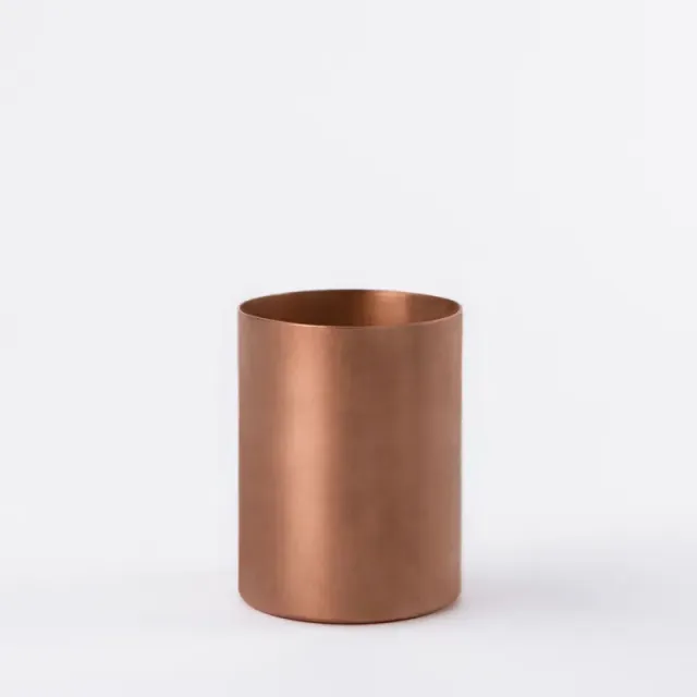 KnIndustrie Lime Mule tumbler rame satinato